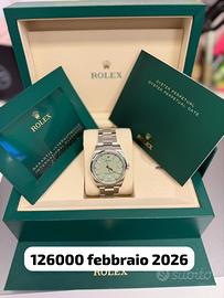 Rolex O.P. 36 mm pistacchio