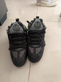 Louis Vuitton Skate Trainer Black Swarovski