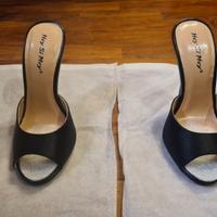 Sandali Mules Tacco 12cm Donna 38 Women's