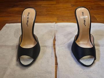 Sandali Mules Tacco 12cm Donna 38 Women's