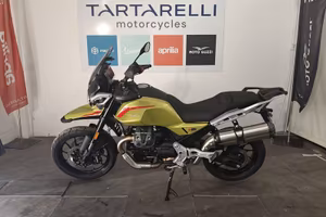 Moto Guzzi V85 STRADA E5+ ROSSO MONZA - VERDE...