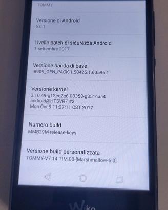 Smartphone Wiko TOMMY perfetto