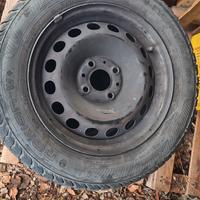 Ruote invernali fiat Panda 165 70 14