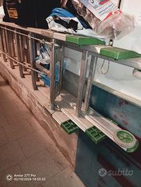 SCALA FACAL 10mt allungabile / alluminio con corda