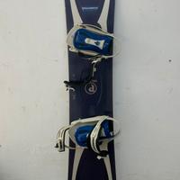 Tavola da snowboard Palmer con attacchi
