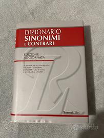 Dizionario sinonimi e contrari