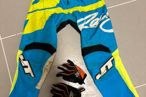 Pantaloni guanti Cross bambini