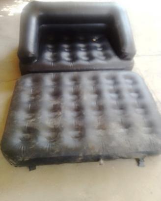 Gommone letto divano gonfiabile