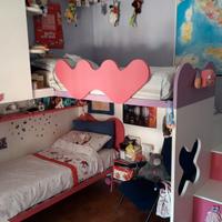 Letto a soppalco Battistella