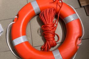 Kit salvagente ciambella omologata con cima galleg