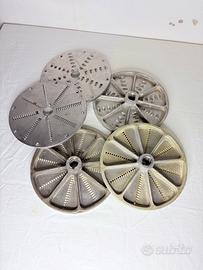 Dischi da taglio per grattugiare o tagliaverdure