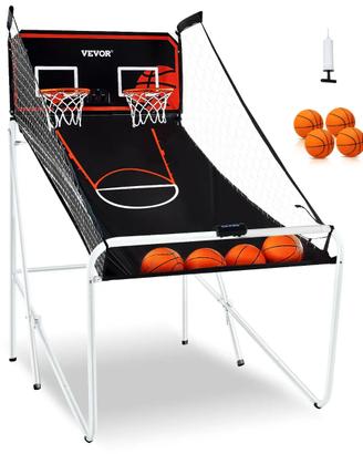 Gioco Arcade di Pallacanestro Pieghevole 4 Palloni