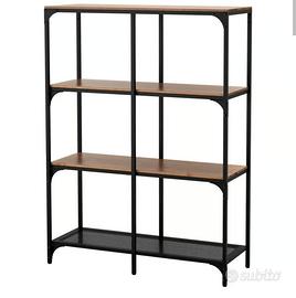 Scaffale nero FJÄLLBO 100x136