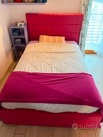 Letto contenitore una piazza e mezza