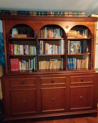 Libreria con letto 