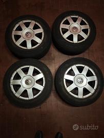 Gomme con Cerchi vw originali 205 60 15