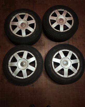 Gomme con Cerchi vw originali 205 60 15