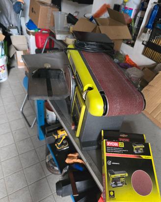 Levigatrice a nastro e disco Ryobi RBDS4601G