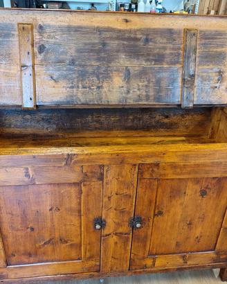 credenza madia panera antica