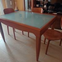 tavolo Calligaris con 4 sedie 