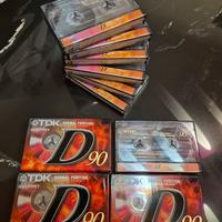 Audio cassette vergini