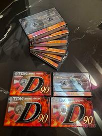 Audio cassette vergini