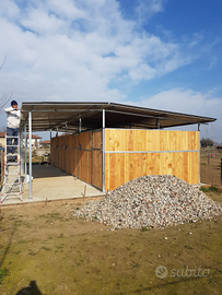 Realizzo box per cavalli a partire da 1500