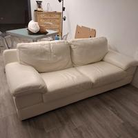 divano 3 posti vera pelle