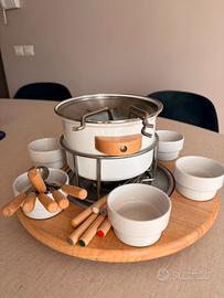 Set fonduta/bourguignonne completo 6 persone