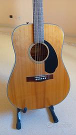 Fender CD-60S NAT + Supporto