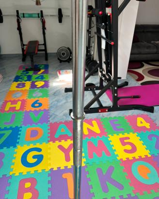 Bilanciere diritto 120cm diametro 28mm peso 6kg