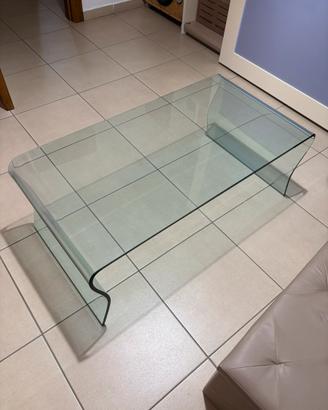 tavolino di vetro