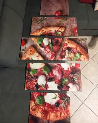 Quadro pizza Canvas