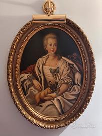 Quadro classico con Dama