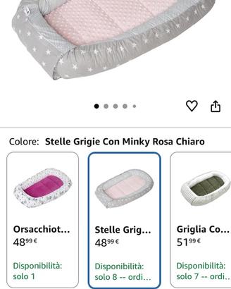 Riduttore lettino neonato