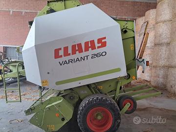 claas variant 260 rete e spago 