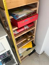 Portabottiglie in legno