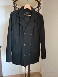 Cappotto Caban Nero Zara