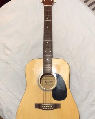 CHITARRA ACUSTICA GONZALES 12 CORDE