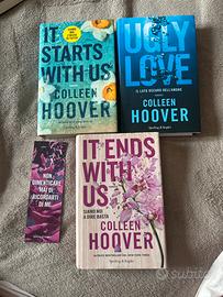 set 3 libri colleen hoover+segnalibro