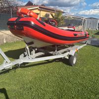 Lomac 4mt mercury 20cv 4t carrello