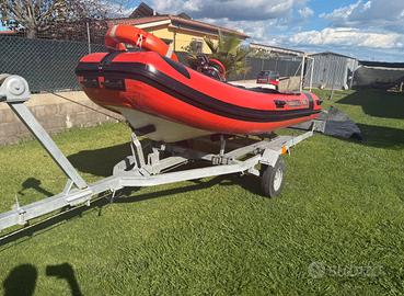 Lomac 4mt mercury 20cv 4t carrello