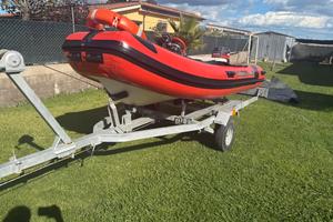 Lomac 4mt mercury 20cv 4t carrello