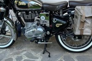 moto Royal Enfield 500 bullet classic chrome