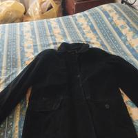 giaccone vera pelle scamosciato 