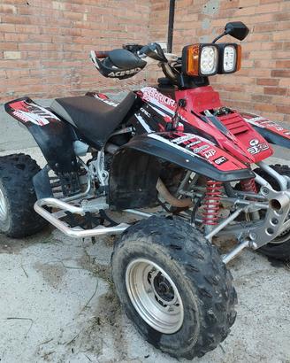 Quad Yamaha Warrior  350 targato