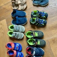 8 paia di scarpe bambino numero 26