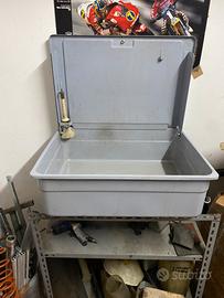 vasca lavapezzi per officina auto moto