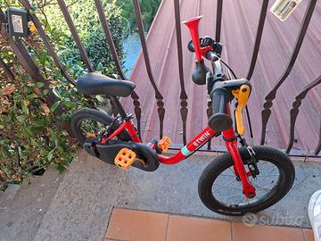 Bicicletta bambino balance bike evolutiva