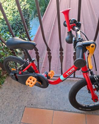 Bicicletta bambino balance bike evolutiva